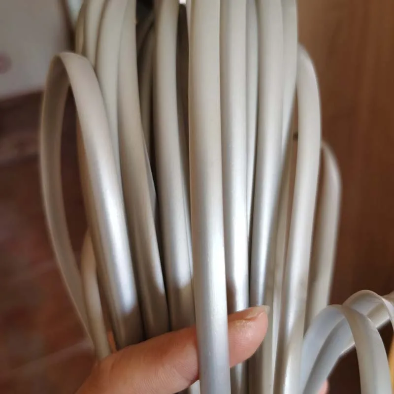 

8 мм 500 г серебристо-серый PE синтетический тростник из ротанга материал ручной работы DIY ткачество ремесла домашний стул основа диван стол ремонт декор