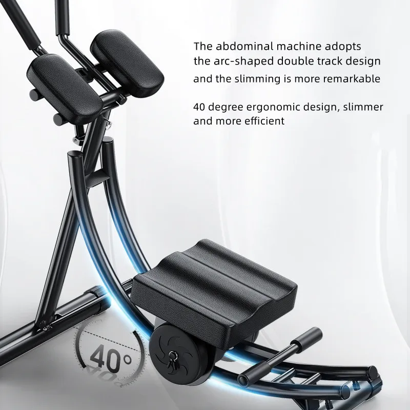 Factory Supplied Home Gym Abdominal Trainer ab coaster Machine for Exercise