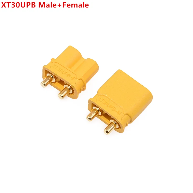 

XT30UPB XT30 UPB 2mm Model Airplane Plug Male Female Bullet Connectors For RC Lipo Battery