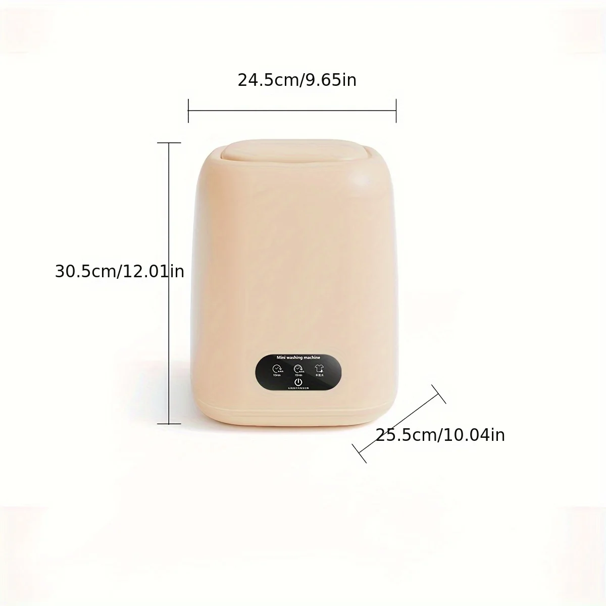 Mini washing machine small washing and stripping integrated underwear socks cleaning machine