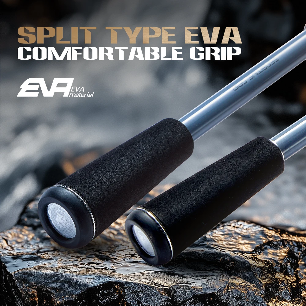 CYLIUS GEAROID All Purpose Fishing Rods Spinning Casting 2 Section