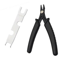 Premium Metal Nib Pliers for Fountain Pens - DIY Hand Tool for School and Office (Wrench Plier - Black)