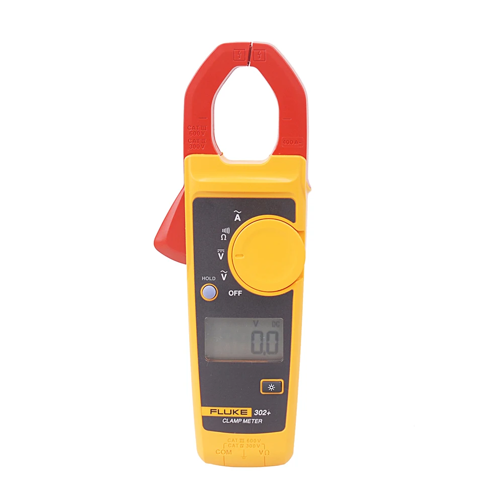 

F302+ Handheld Clamp Meter LCD Display Digital Clamp Multimeter Current Clamp Universal Meter