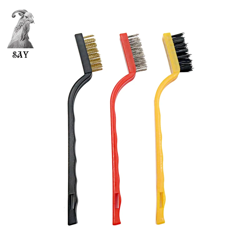 

SY 3pcs/pack Hookah Accessories Toothbrush Type Cleaner Steel Wire Brush Smoking Shisha Chicha Sheecha Narguile Three Styles