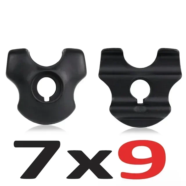 Morsetto Reggisella Bici Per Binari 7x9 E 7x7 Mm - Clip In Acciaio Per Sella Ovale/Rotonda