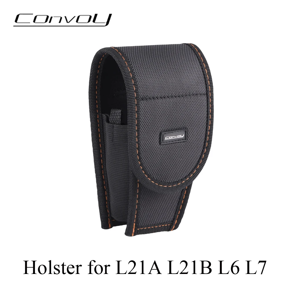 Holster for Convoy Flashlight L2 L21A L21B L6 L7 L8 Torch Case Pouch Camping Fishing Work Light Carry Case Duty Belt Holder flashlight holster flashlight holder