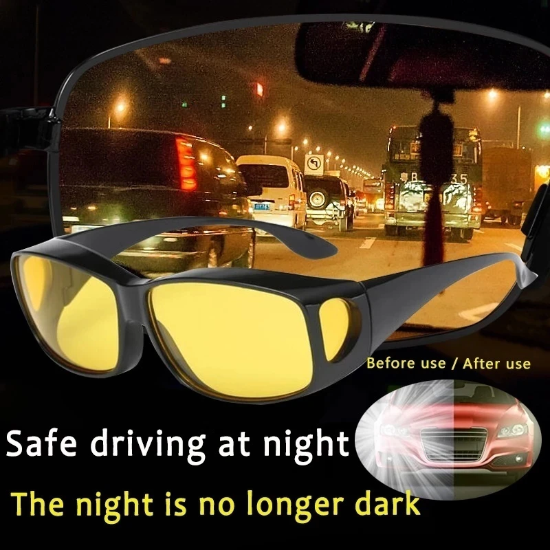 zo veel Observeer Antecedent Nachtzicht Driver Bril Anti Glare Zonnebril Night Driving Verbeterde Licht  Bril Fietsen Goggles Auto Accessries| | - AliExpress