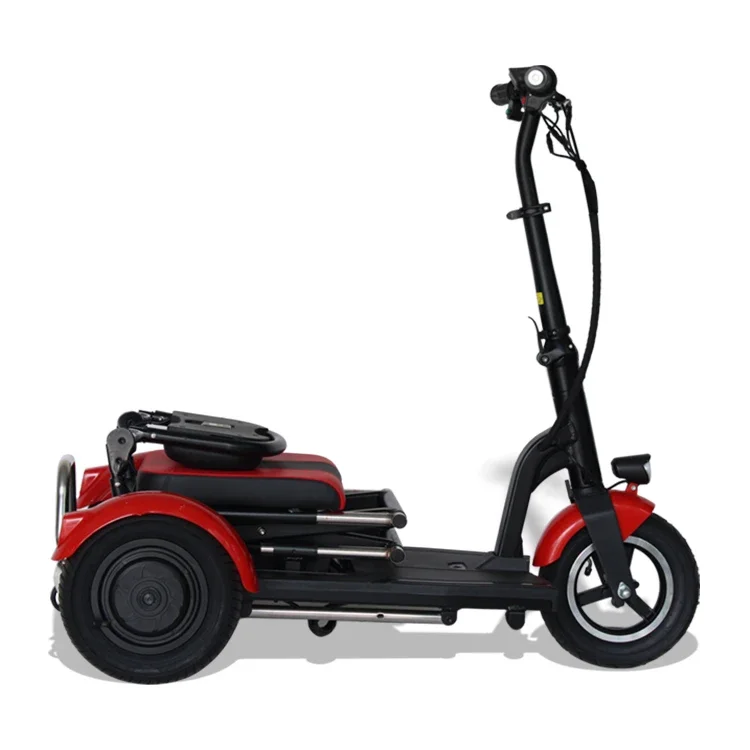 China Foldable Electric Power Tricycle Scooter Adult 3 Three Wheel Price Cheap Electric Tricycles For Elderly Disabled custom cheap price good quality tricycle 3 wheel ev for cargo transport tricycle enclosed tricycle electric made in china