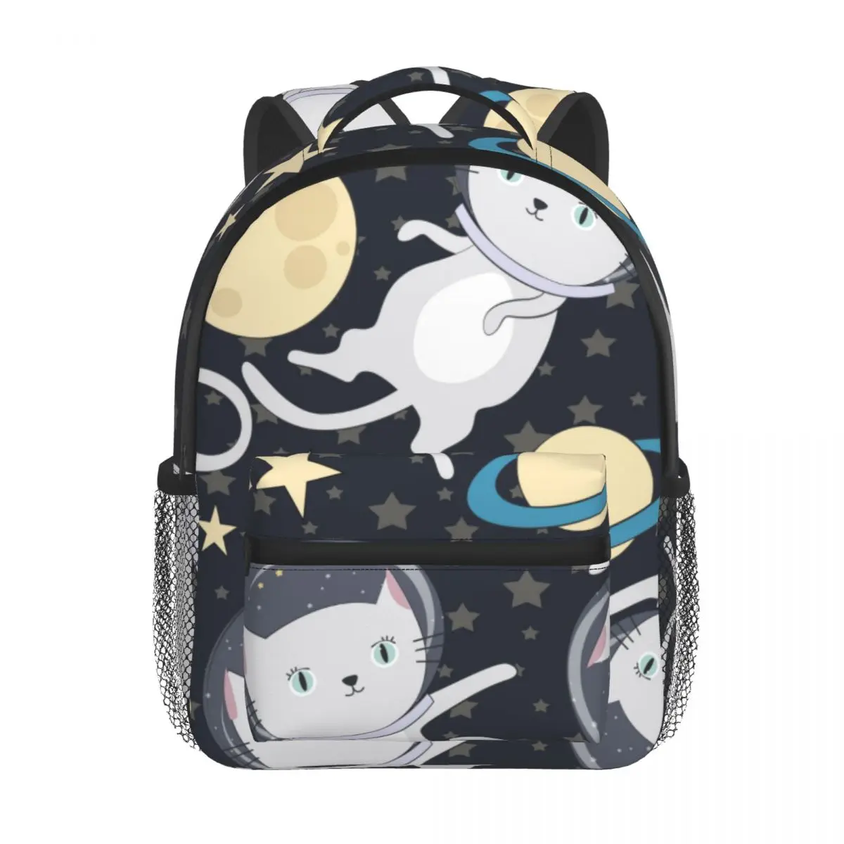 Kids Backpack Fun Cartoon Cat Astronaut 