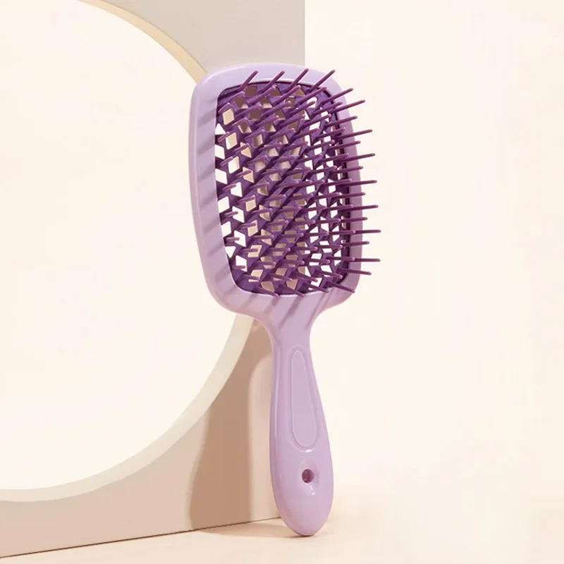 1/2pcs set Scalp Massage Comb Hollow Out Comb Shampoo Massage Brush For Bath Hair Washing Spray Bottle Salon Hairdressing Tools 4