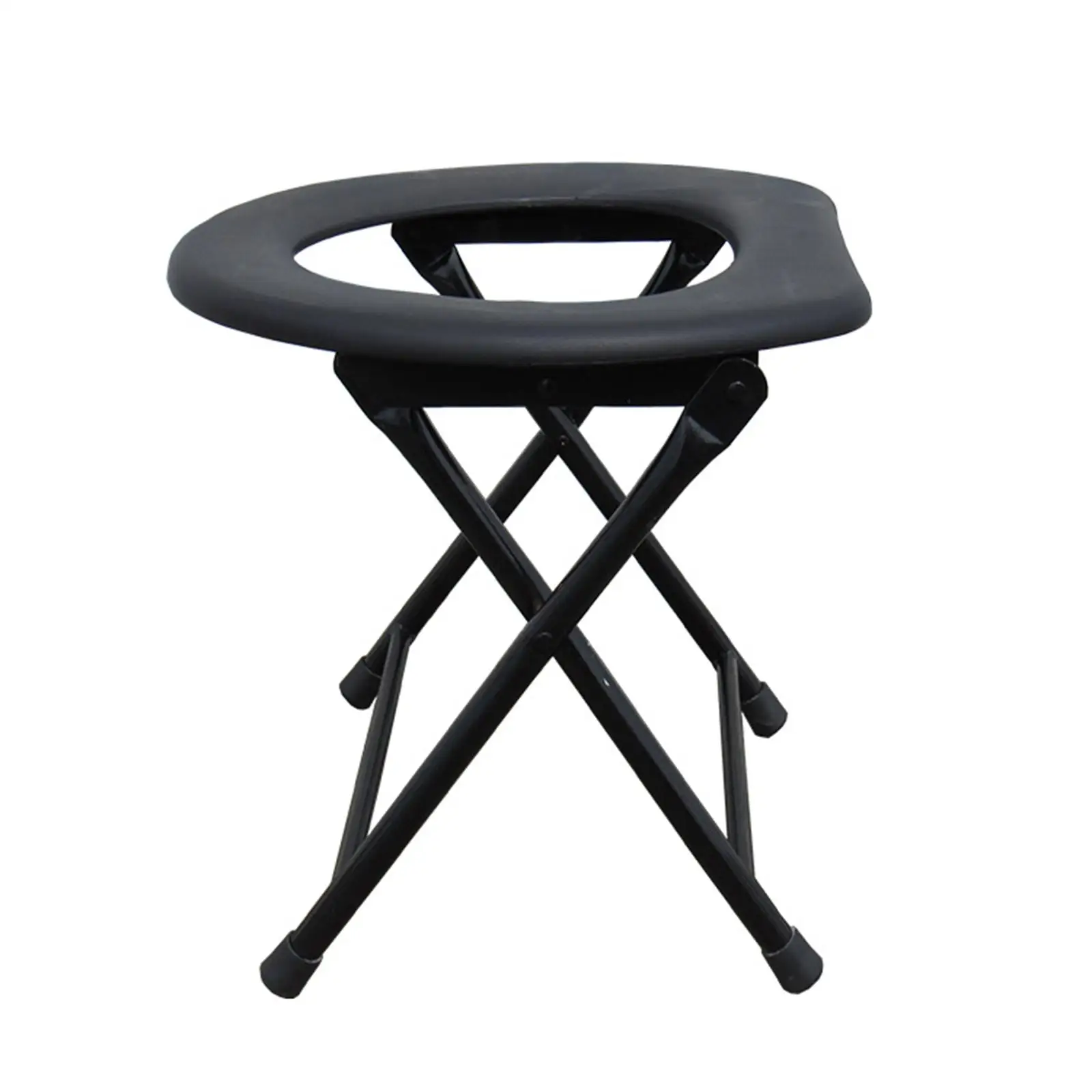 Portable Camping Toilet Seat Bedside Commodes for Adults Comfortable Folding Portable Camping Toilet Seat Bedside Commodes for Adults Comfortable Folding