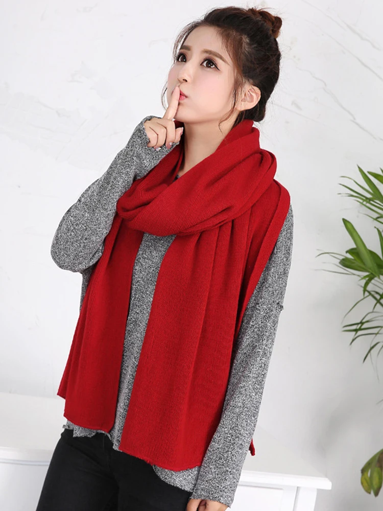 Luxury Cashmere Scarf For Women - Winter Design, Warm Shawl Wraps