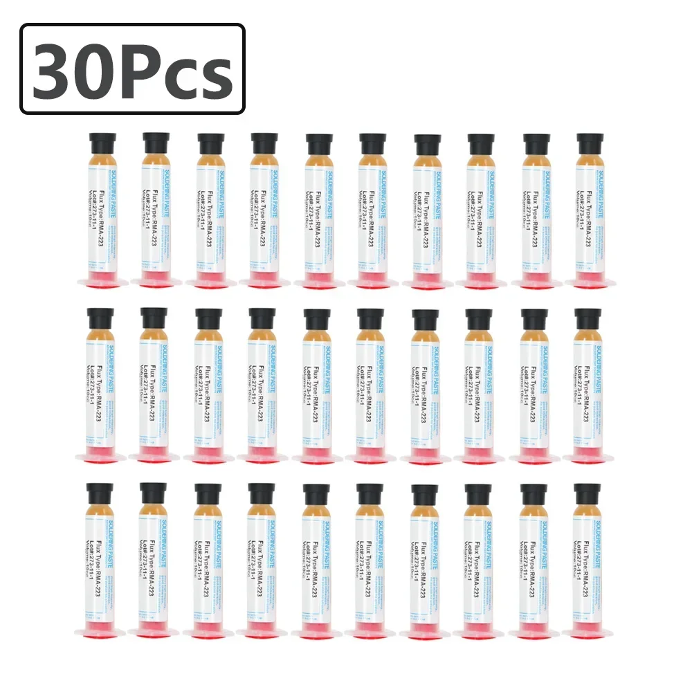 Pasta De Soldadura Flux Pack X3 Rma-223 De 10 Ml Para Pcb Bga - Venta