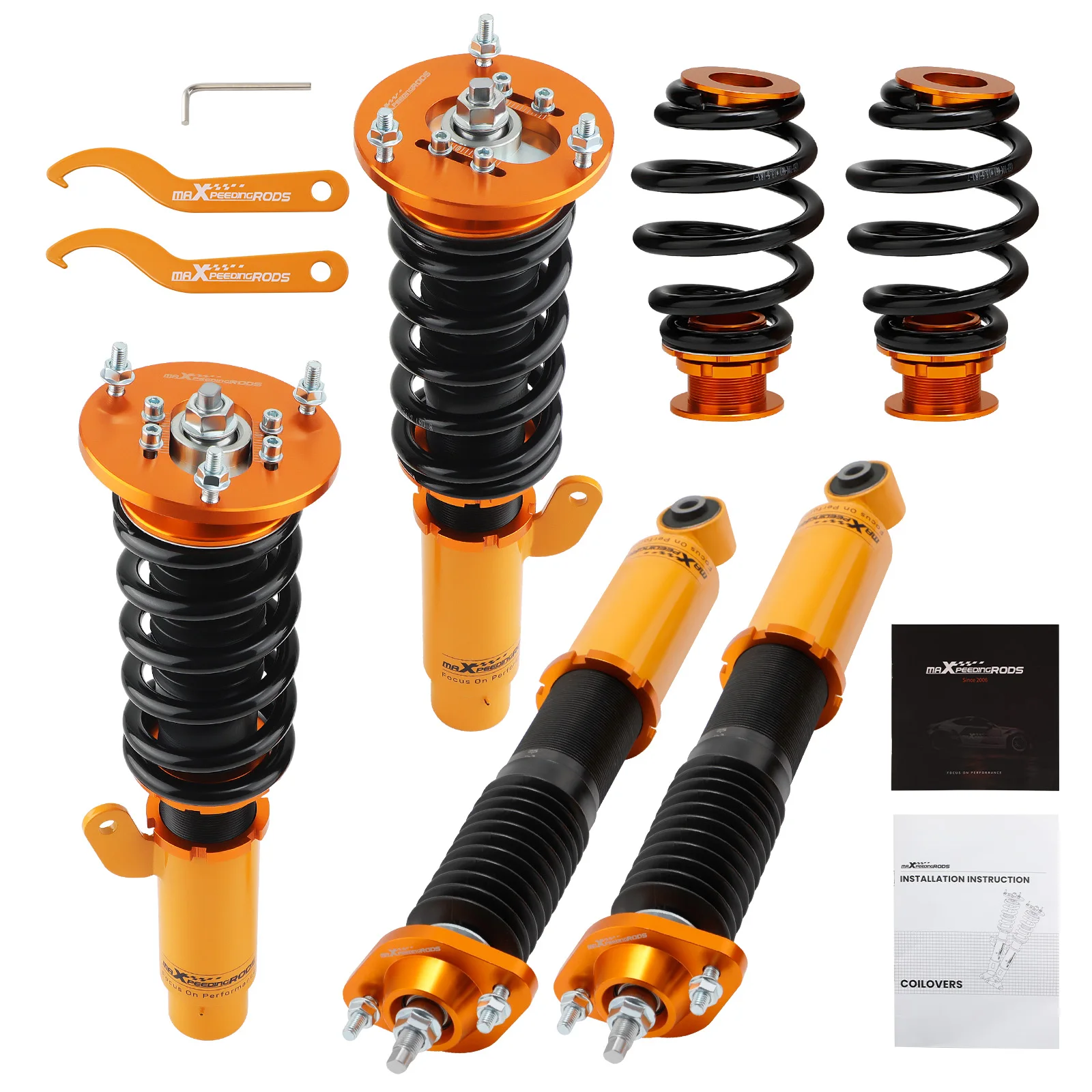 H&R Premium Performance Coilover Kit | BMW 325i Sedan / 328i Sedan / 335i Sedan (06-11) (39177-11)