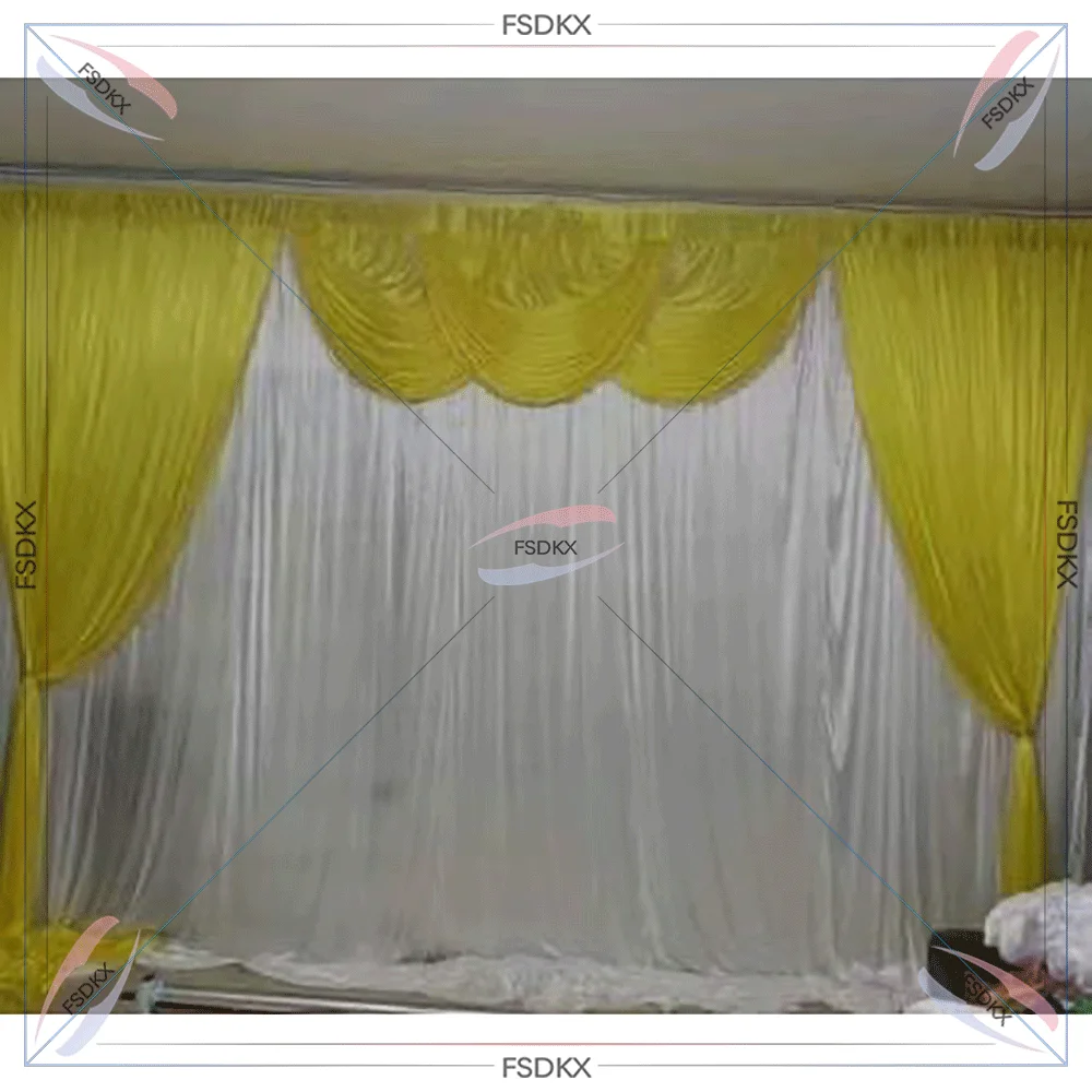 spandex fabric Wedding Backdrop Curtain 2