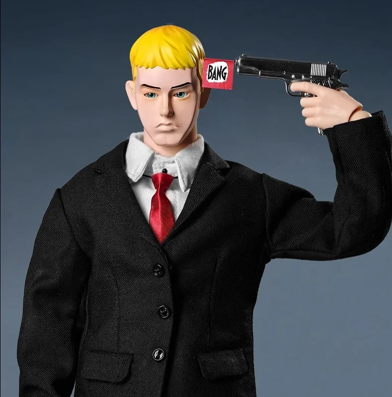 Goon Original 1/6 Scale Trendy Rap god Eminem Set Suit 8 Mile Suit
