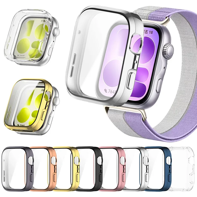 Premium Soft TPU All-Around Protective Bumper Shell and Screen Protector Cover