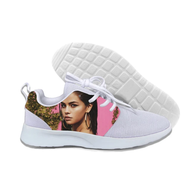 bombilla Narabar orden Selena Gomez zapatos informales de malla para Hombre, Zapatillas de deporte  masculinas, suaves, de otoño| | - AliExpress