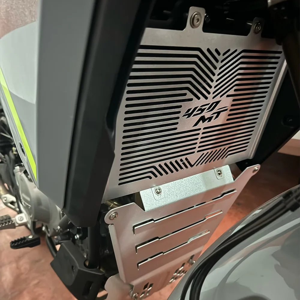 Griglia Protezione Radiatore Per CFMOTO 450MT 2024-2025 - In Alluminio, Anti-sassi E Danni