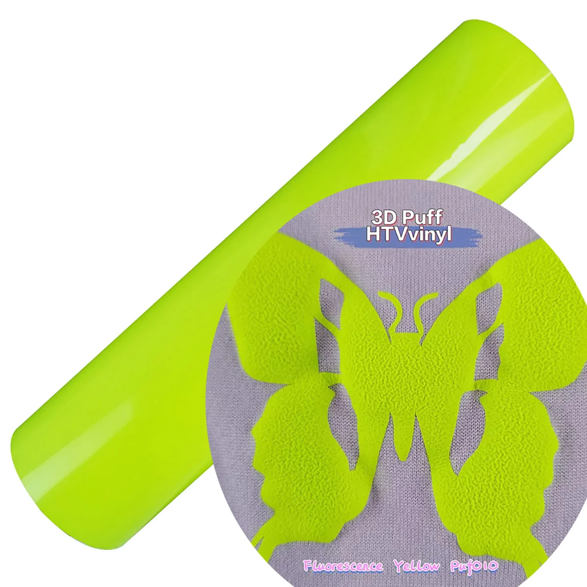 3D Puff Heat Transfer Vinyl Press
