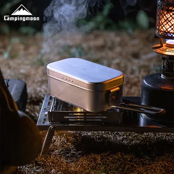 Portable Aluminum Camping Lunch Box 1