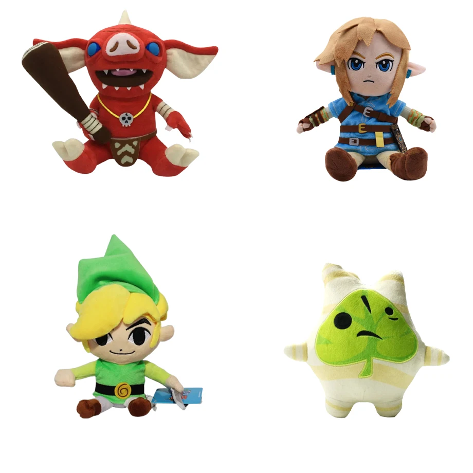 Anime The Legend of Zelda Plush Stuffed Soft Toys Cartoon Game Bokoblin  Forest Elf Seed Man Korok Dolls for Kids Birthday Gifts - AliExpress