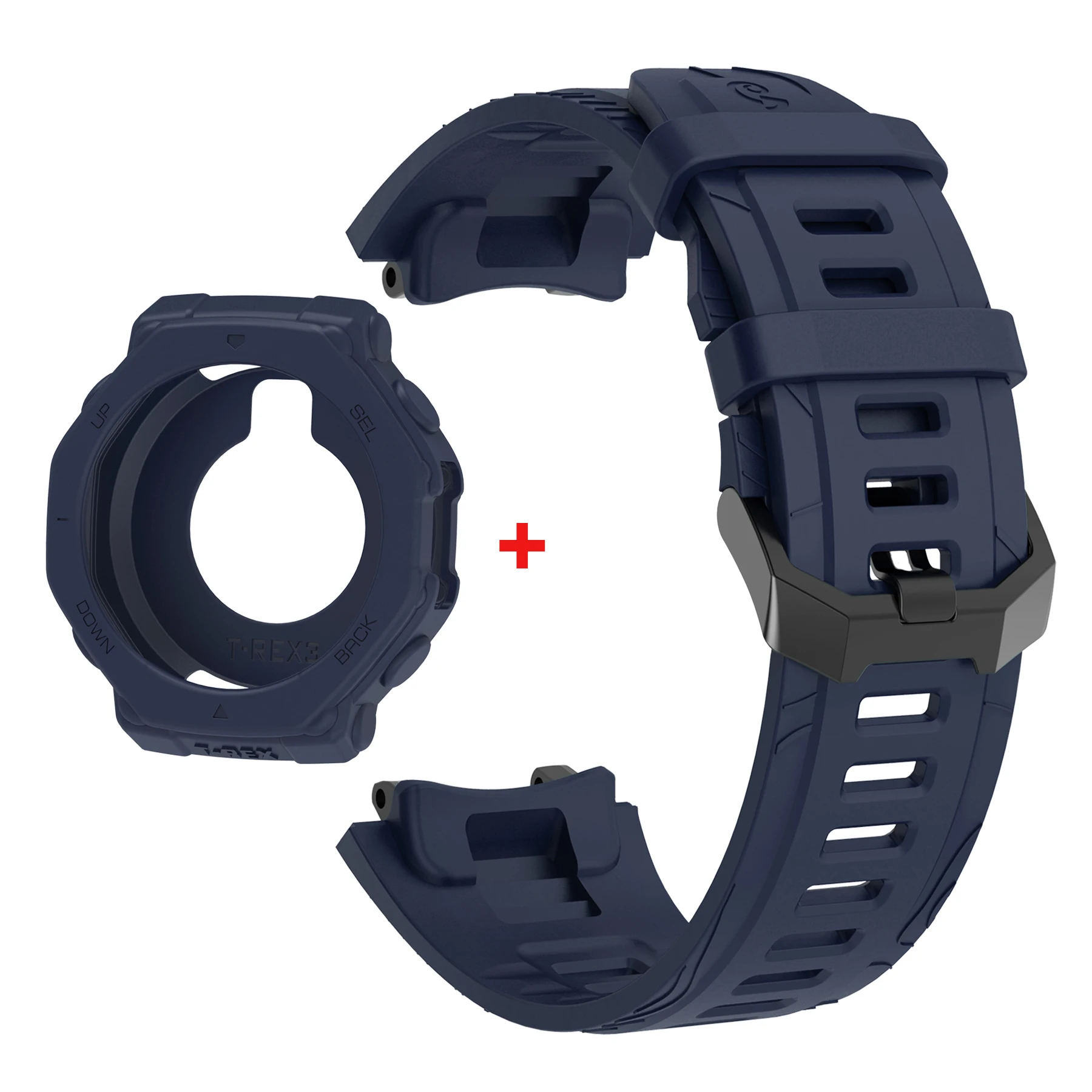 Durable Silicone Strap with Protective Case