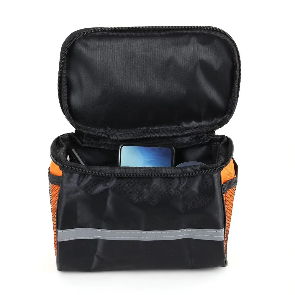 Uxsiya Sacoche De Guidon De Vélo à Suspendre Avec Poche Avant Pour La