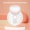 Wearable Breast Pump Hands Free Electric Breast Pump for Breastfeeding 4 Modes 12 Suction Level Low Noise Built-in Battery 2