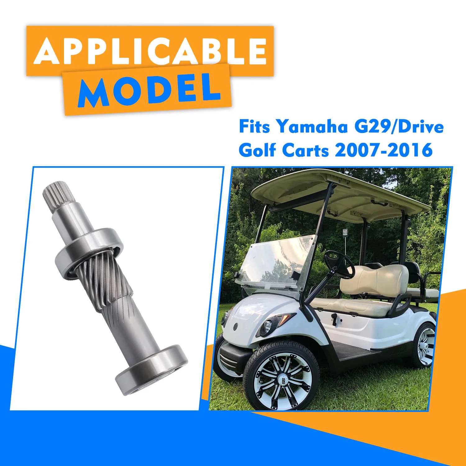 Antriebsriemen Für Yamaha G29 Drive Gas 2007–2013 – Ersatz Für JW1-G6241-00, 104,7 Cm Lang
