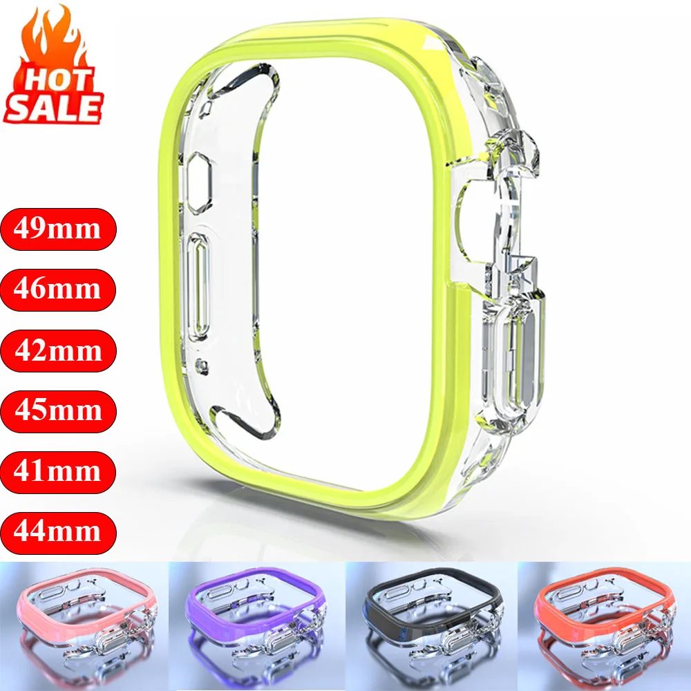 Durable Protective Case for Apple Watch with Screen Protection