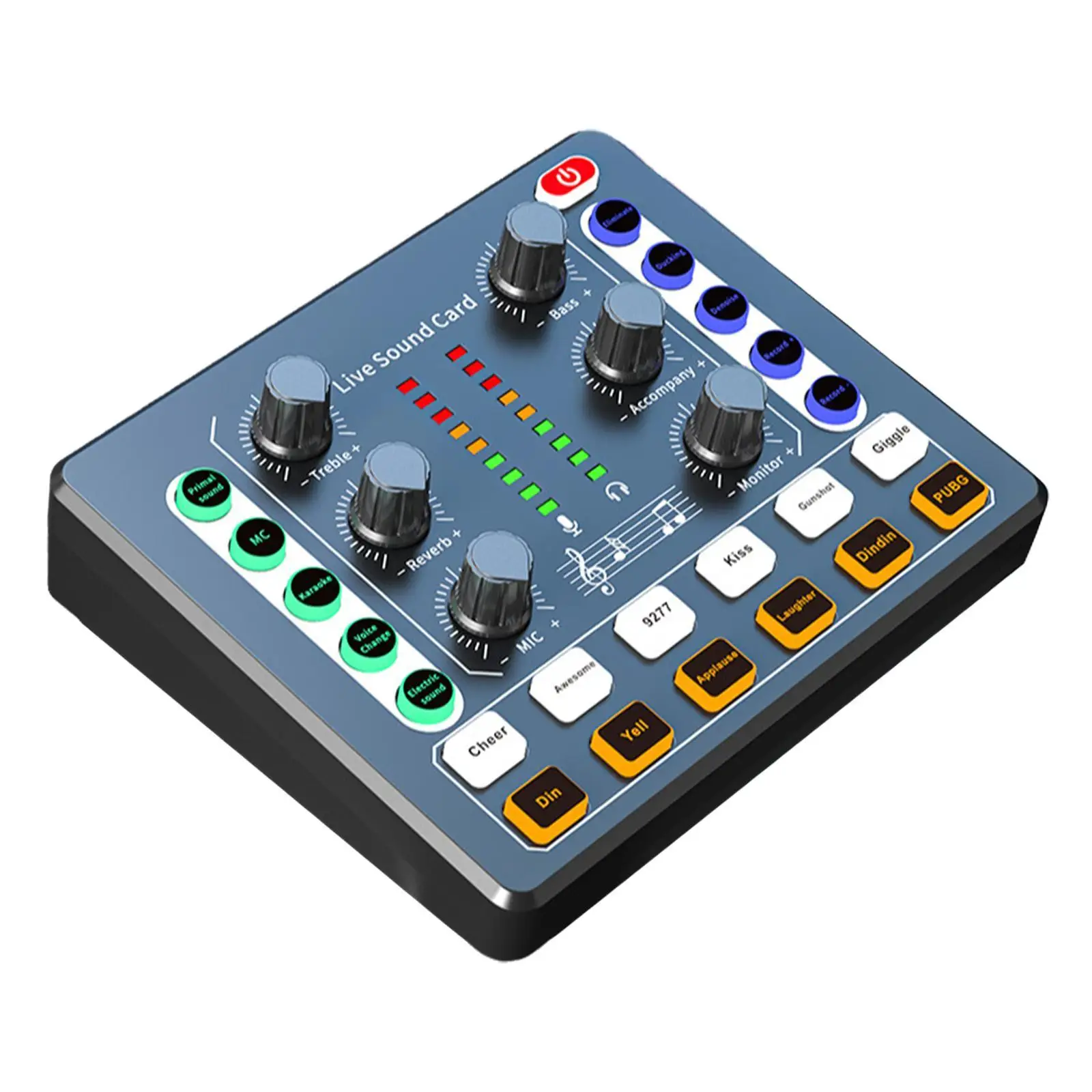 Audio Mixer Professional Sound Card for Headset Voice Chatting