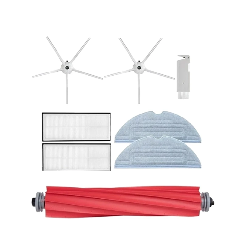 

Запчасти для пылесоса Xiaomi Roborock S7 T7plus T7S Plus, основная боковая щетка, фильтр НЕРА, насадка на швабру