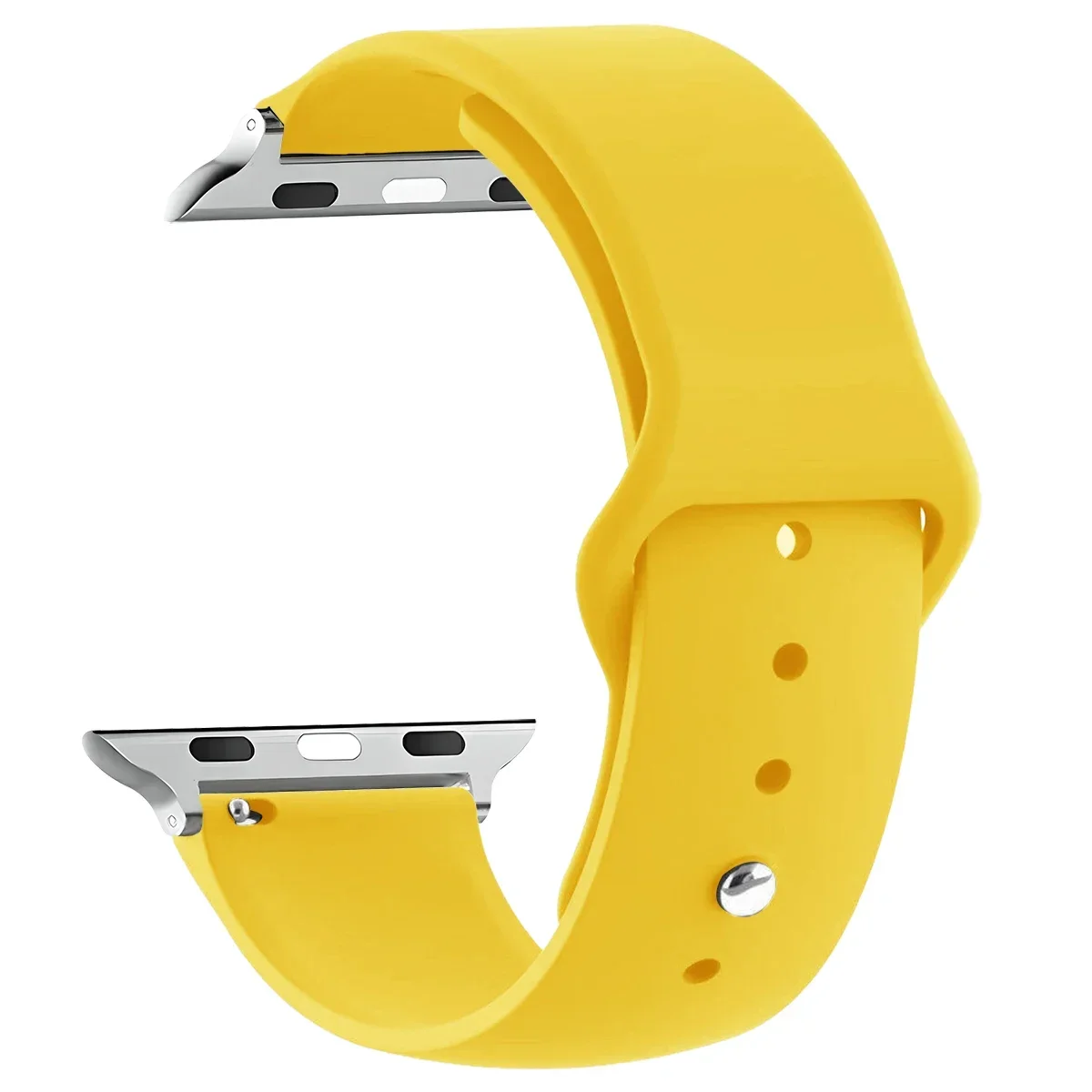 Premium Silicone Strap for Apple Watch - Sleek and Durable Bracelet Replacement
