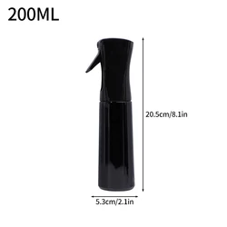 Multipurpose Refillable Mist Sprayer Bottle for Gardening, Hairstyling, and Kitchen Use (S1 200ml)
