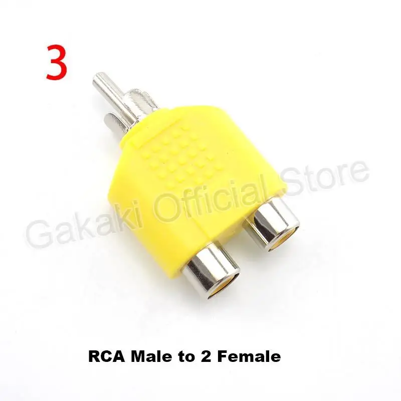 2Pcs/Set Dual 2 RCA Female To Female Coupler Audio Adapter...