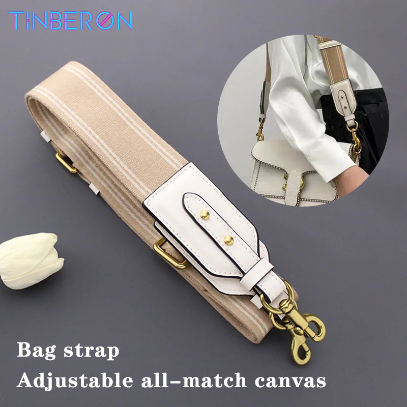 TINBERON-Canvas-Shoulder-Bag-Strap-Luxury-Woman-Bag-Replacement-Strap ...