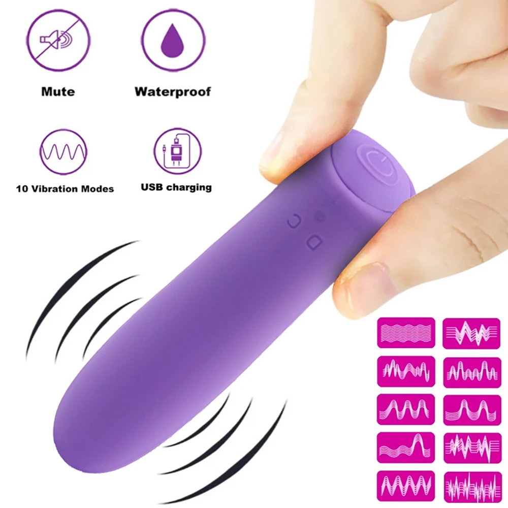 Female Sex Toys Mini Bullet Vibrator for Women G-spot Clitoris Stimulator Female Maturbator Vagina Vibration Adult Erotic Toys