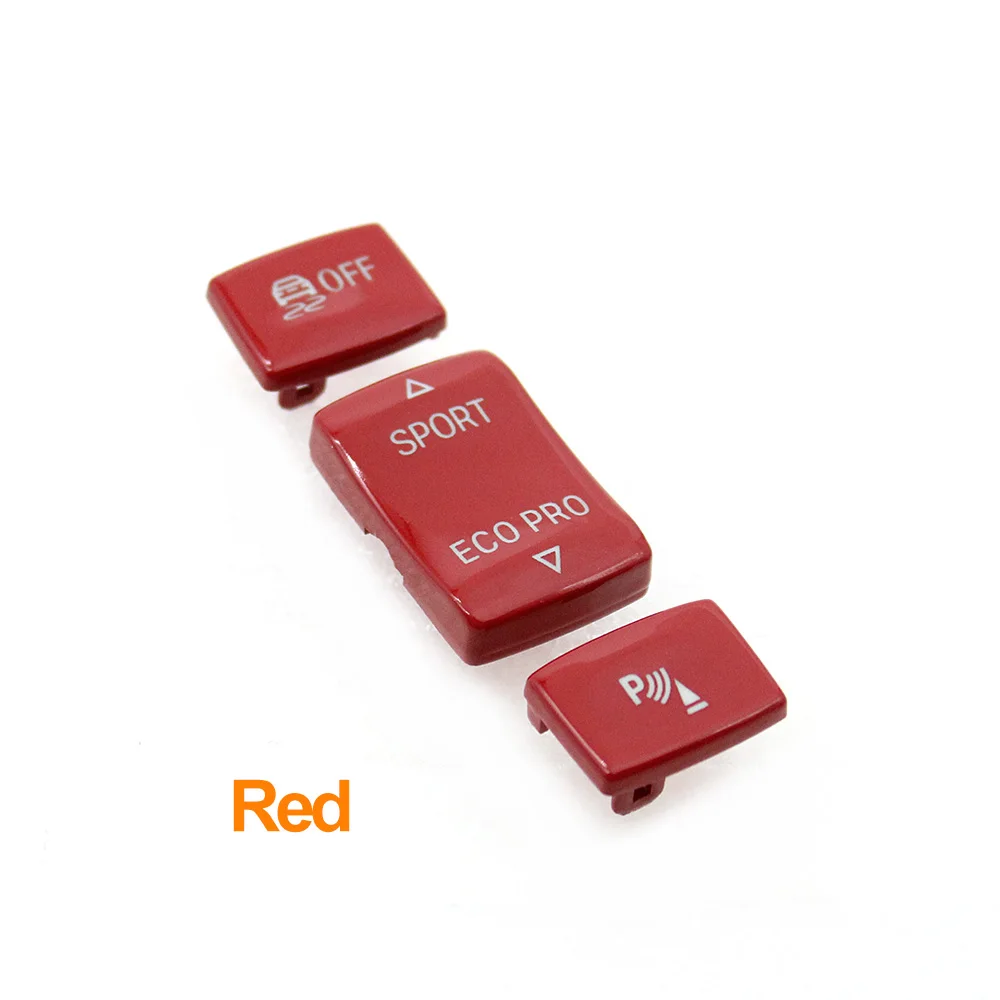 Enhanced Car Console Sport Button Key Cover with ESP Anti-Slip and Radar Sensor Features