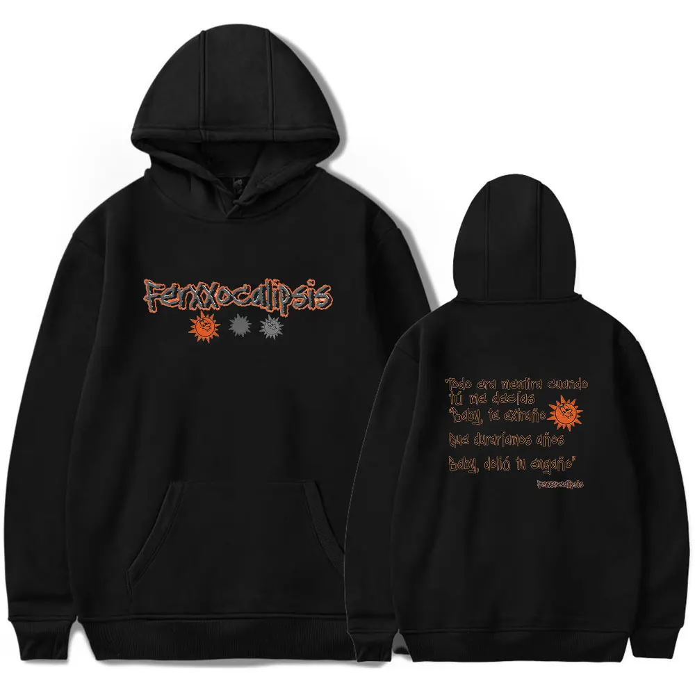 thumbnail image 1 of Sudadera con capucha Feid Ferxxocalipsis para hombre y mujer, unisex, informal, de rapero, de manga larga, con capucha, ropa de calle, 1 of 5