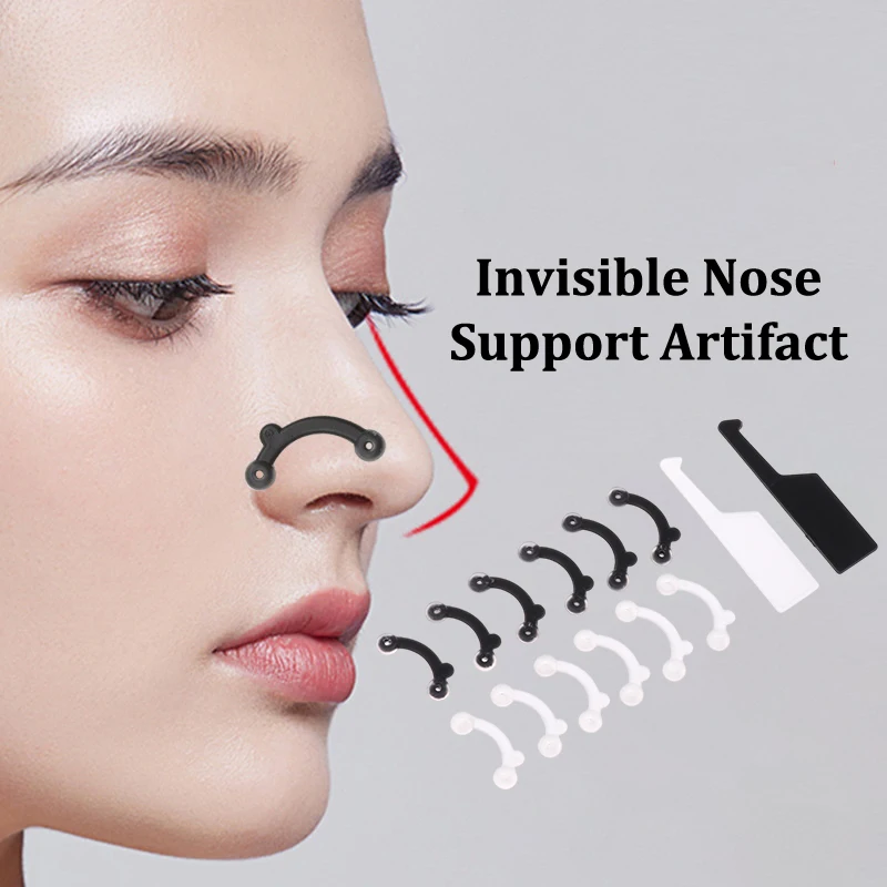 Beauty Nose Clip Corrector Massage Tool Nose Up Lifting Shaping Clip Clipper Shaper Bridge Straightening No Pain 3Pcs 3 Size nose clip,nose shaper