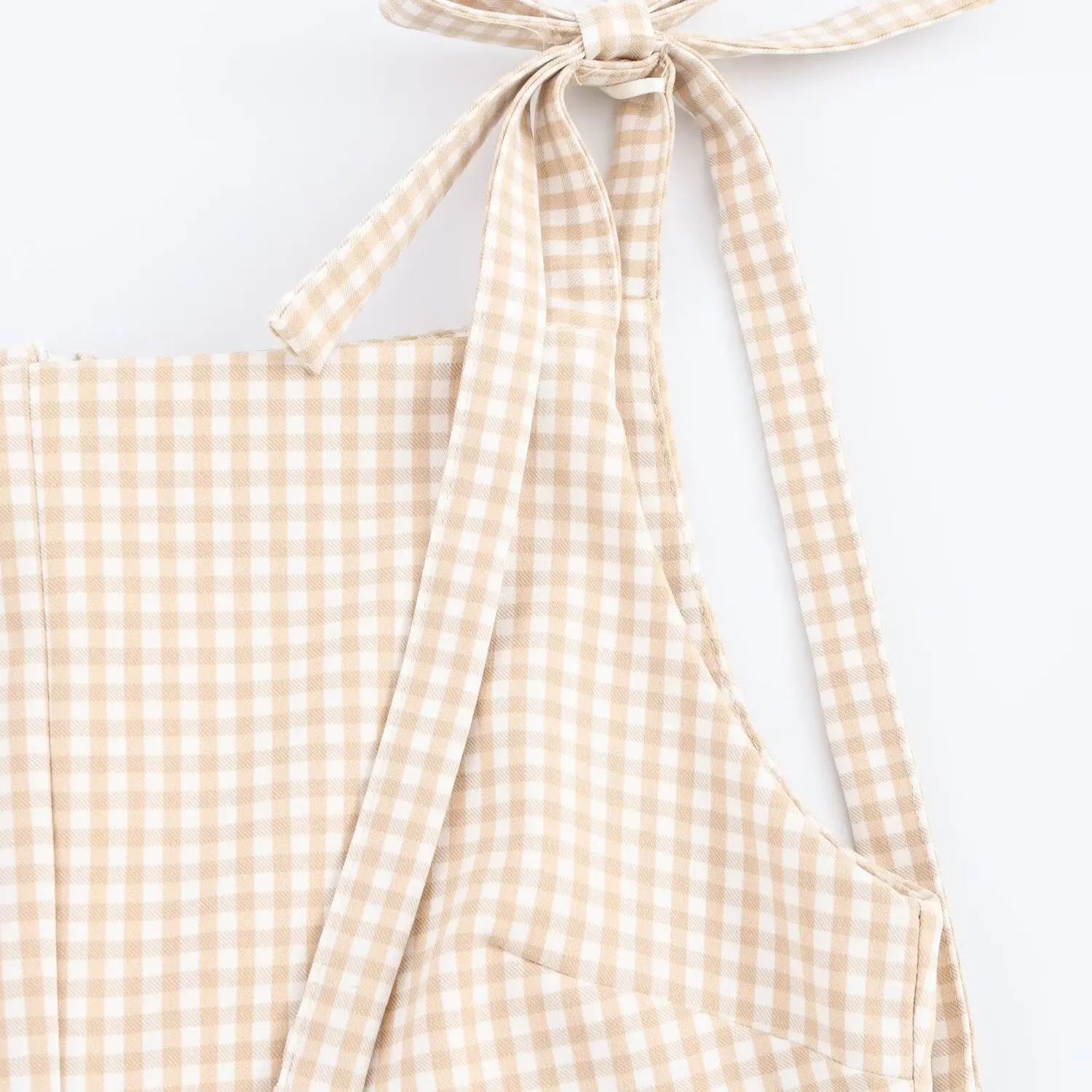 TRAFZA Woman Bow Strap Decoration Square Collar Sleeveless Back Zipper Sling Dresses Summer 2025 Female High Street Mini Dress photo