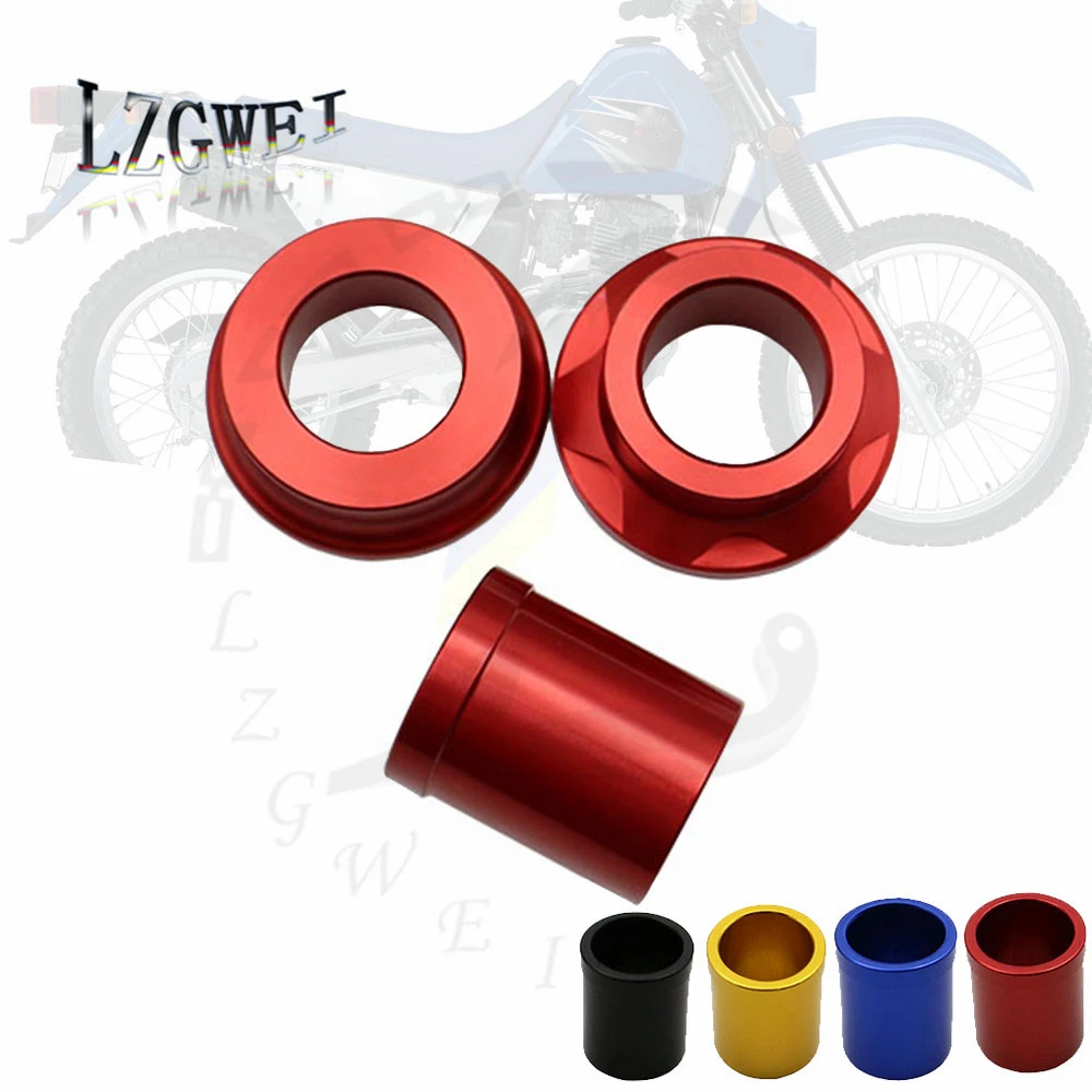 Motorcycle 4color Front Rear Wheel Bushing Spacers For Suzuki Drz400
