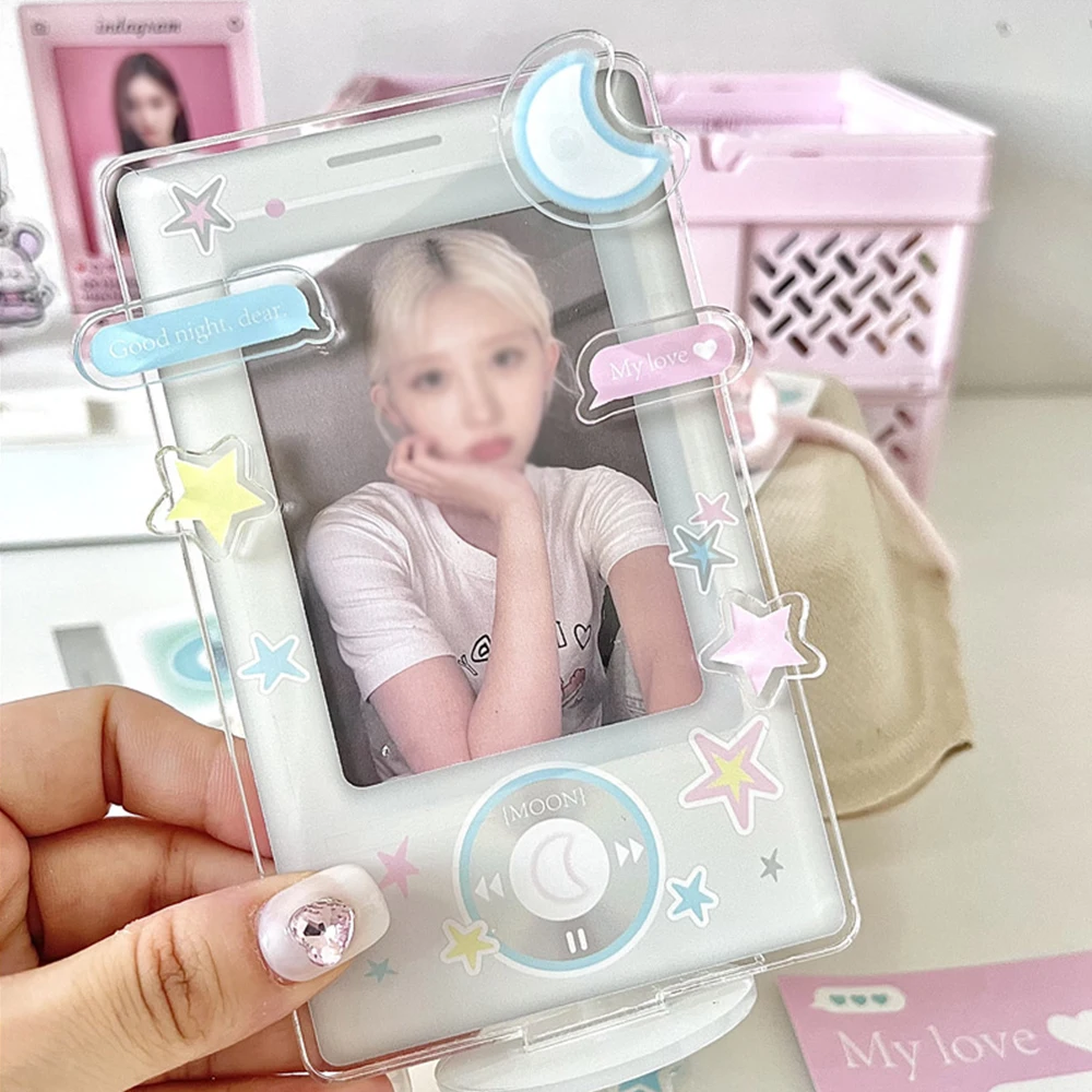 3 inch Photocard Holder acrylic display holder photo frame display case
