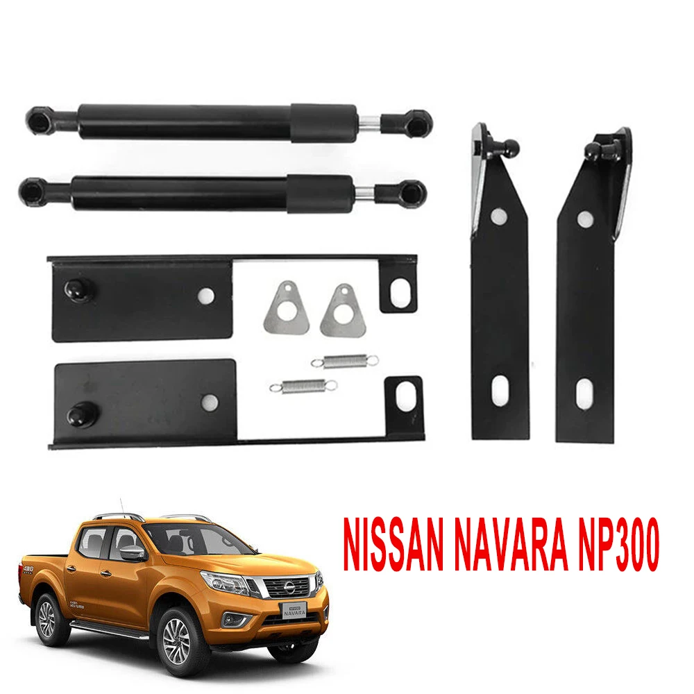 2Pcs Trucks Tailgate Slow Down Assist Shocks Damper For Nissan NP300