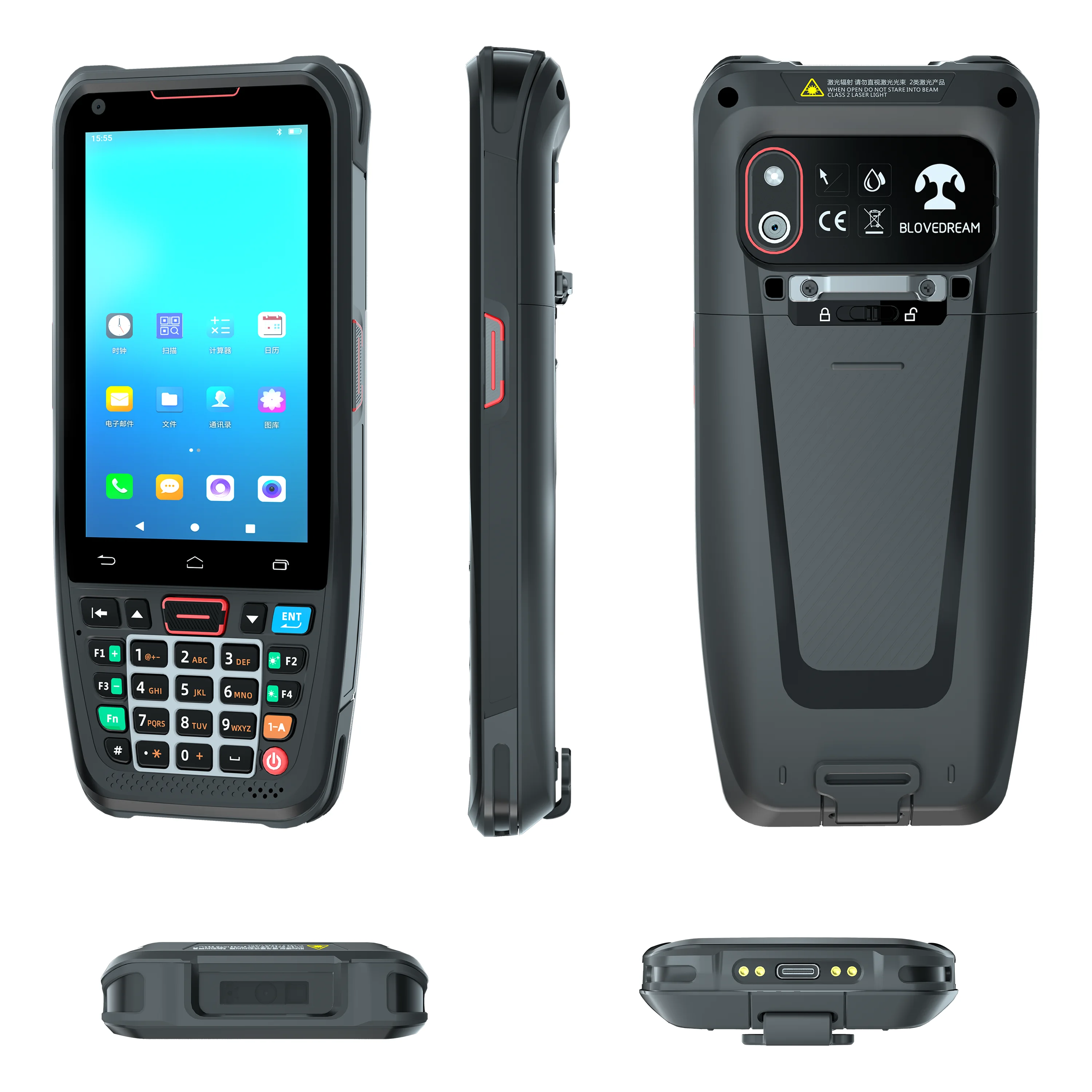 휴대용 안드로이드 pda 바코드 스캐너 재고, N40B, PDA 무선 4G 와이파이 GPS 미니 태블릿 PC, 창고 익스프레스