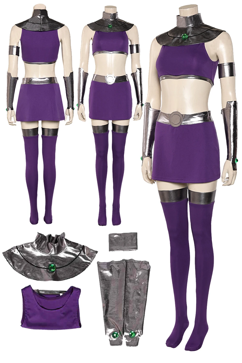 Donne Koriand'R Cosplay Starfire Fantasy Outfit Cartoon Teen Cosplay Titan Travestimento Costume Principessa Femminile Halloween Party Suit