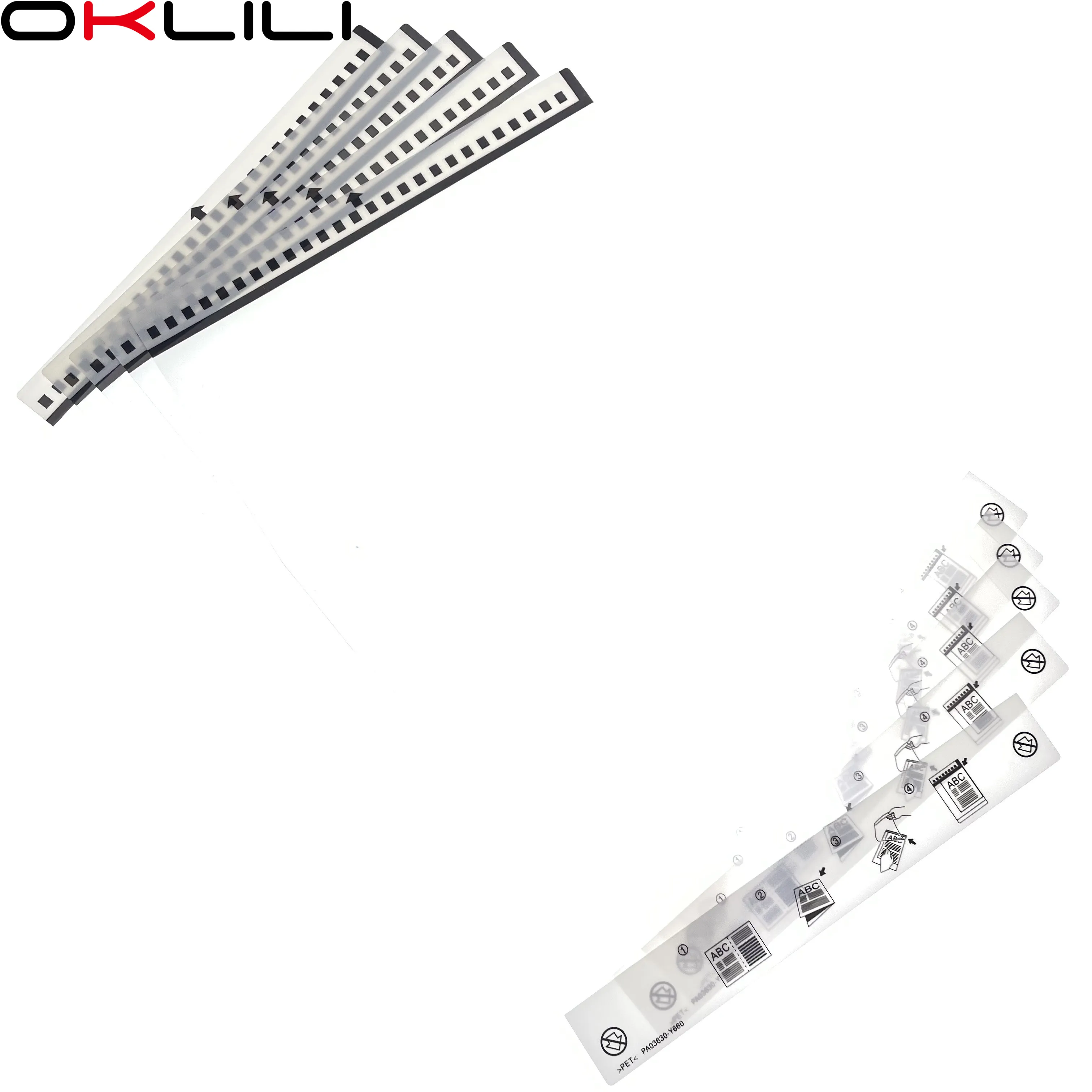 Fujitsu fi-7260 fi-7180 fi-7280 fi-7300 fi-7030 SP-1120 SP-1130 SP-1425 fi-6130 PA03360-0013, 5X fi-6230 캐리어 시트