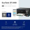 EcoTank ET-2400 Wireless Color All-in-One Cartridge-Free Supertank Printer with Scan , Everyday Home Printing, Black 4