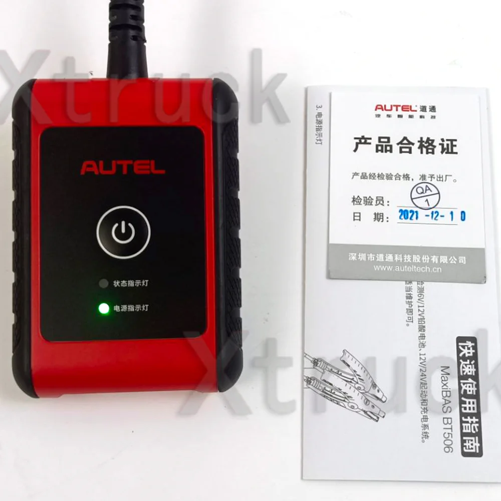 

for Autel MaxiBAS BT506 Digital Car Battery Tester 6V 12V Voltage 2000CCA Automotive Charger Analyzer Car Battery Tool
